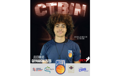 Les sélections territoriales U13 et U15 au GUYMARGUA